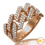 Load image into Gallery viewer, 10KR 1.35CTW DIAMOND SQUARE LINK MIAMI CUBAN MENS
