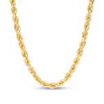 Load image into Gallery viewer, 10K Solid Rope Chain 3mm 28 Inches
