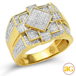 Load image into Gallery viewer, 10KY 0.85CTW DIAMOND MENS RING

