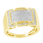 Load image into Gallery viewer, 10KY 0.40CTW DIAMOND FANCY MENS RING

