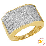 Load image into Gallery viewer, 10KY 1.00CTW DIAMOND MENS RING
