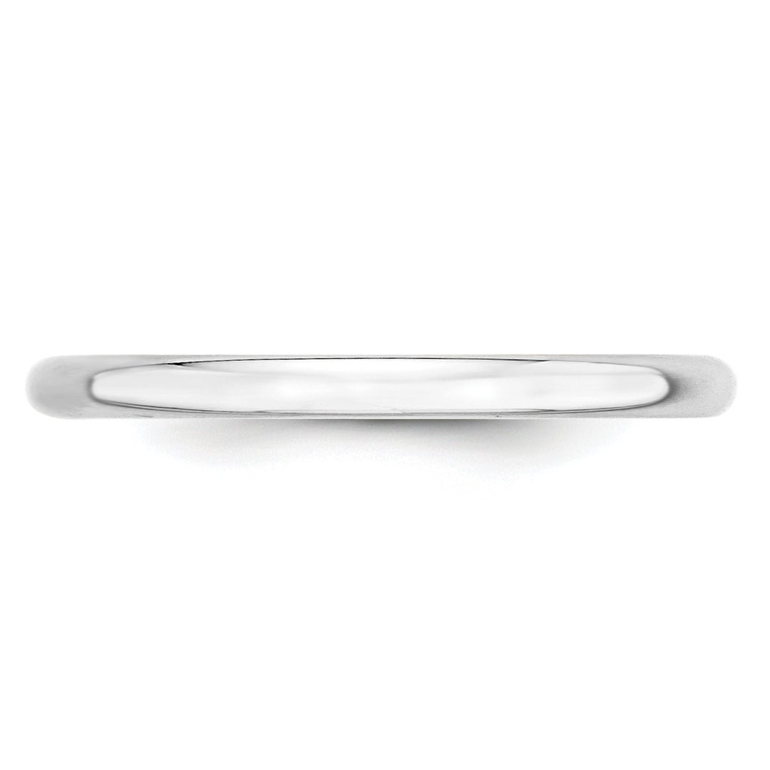 14KW 2mm LTW Half Round Band Size 9