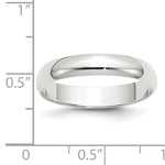 Load image into Gallery viewer, 10KW 4mm LTW Half Round Band Size 10.5
