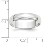 Load image into Gallery viewer, 14KW 5mm LTW Half Round Band Size 9.5
