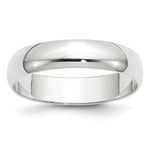 Load image into Gallery viewer, 14KW 5mm LTW Half Round Band Size 9.5
